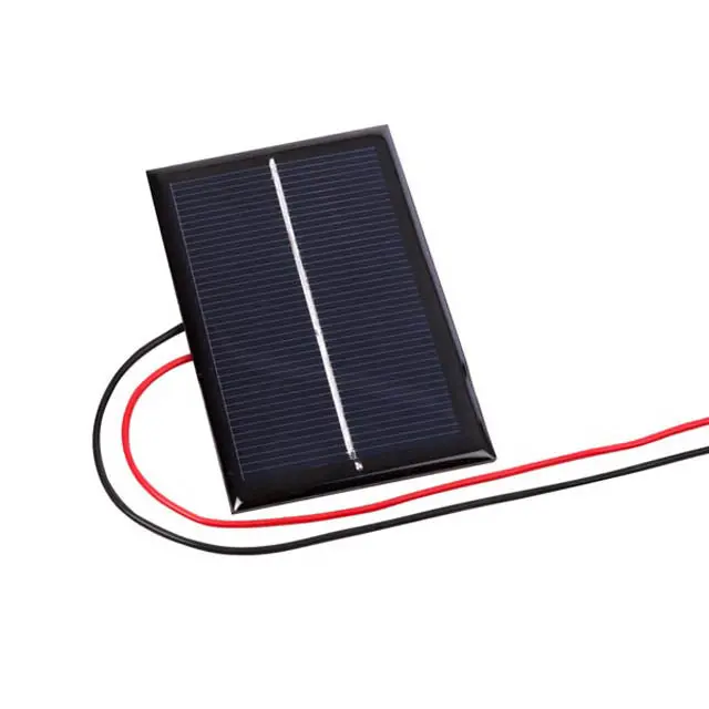 0.5V 800Ma Solar Cell Module – 1.8 X 2.8 Inch, Pre-Wired For Educational Or Low-Power Projects 1