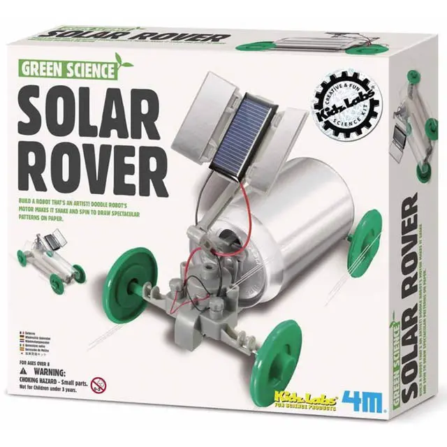 00-03286 Solar-Powered Rover Kit – Eco-Friendly Educational Robotics Model 1