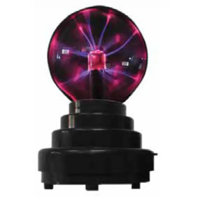 00003 Usb-Powered Plasma Ball – 3-Inch Interactive Desktop Globe (Power Options: Usb Or 4×Aaa Batteries, Not Included) 1