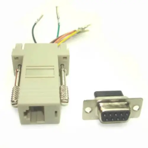 01176 Modular Adapter – Db9 Female To Rj45 (8P8C) Ethernet 1