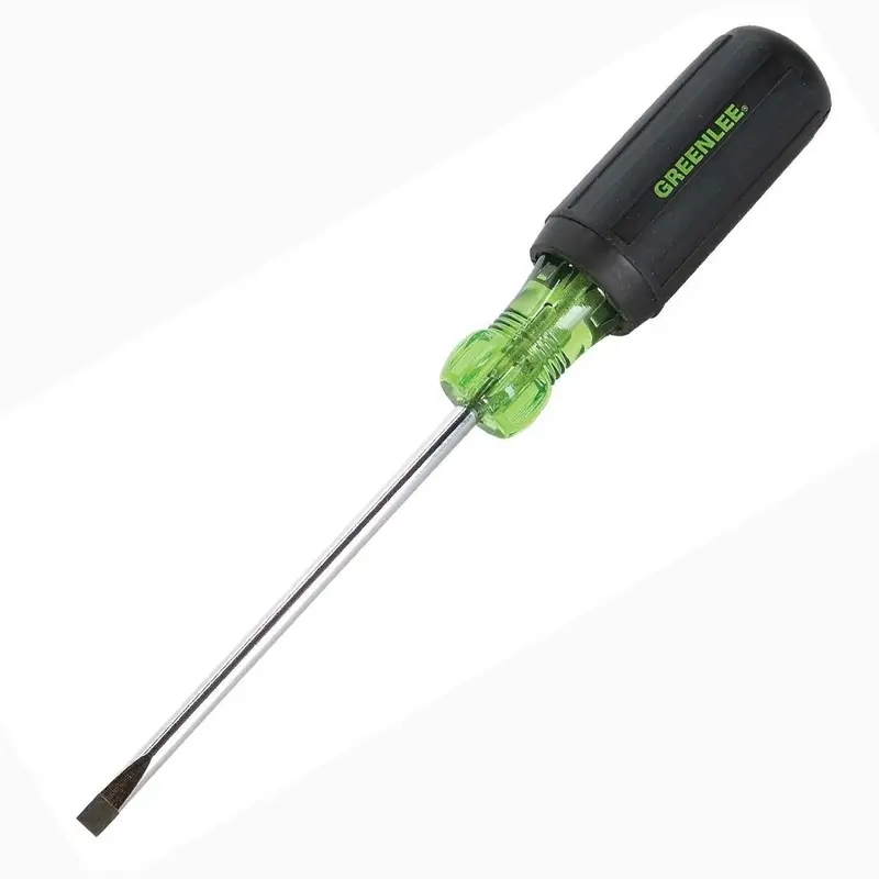 0153-21C Cabinet-Style Slotted Screwdriver — 3/16-Inch × 4-Inch Shank, 8-Inch Total 1