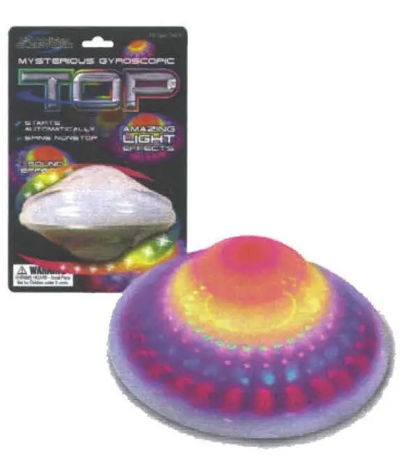 03-Gtl01 - Light-And-Sound Gyroscope Toy With Built-In Aaa Batteries (3 Included) 1