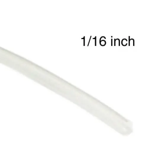 03591 Clear Heat-Shrink Sleeve – 1/16-Inch Id, 4-Foot Roll, Transparent, 2:1 Ratio, 600V/125°C 1