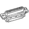 04-1726: Db25F Idc Connector — Plastic Housing, Reinforced Metal Lip 1