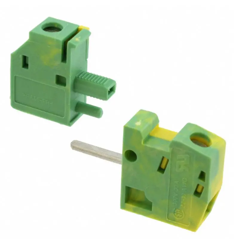 0707879 Feed-Through Terminal Block – 10.1 Mm Width, Supports 20–6 Awg Wires, 76A/400V Rating 1