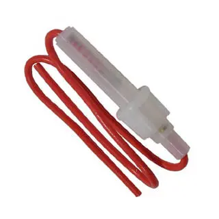 090227 Inline Bayonet Fuse Holder – 6.3×32Mm, Wire-Ready Installation 1