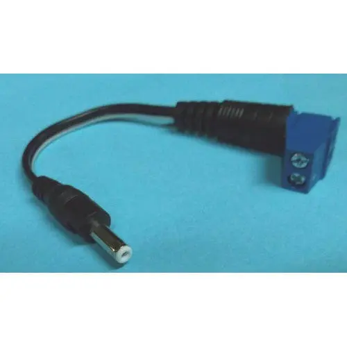 1.3 × 3.5Mm Dc Power Plug With Solderless Terminal And Pre-Attached Wire 1