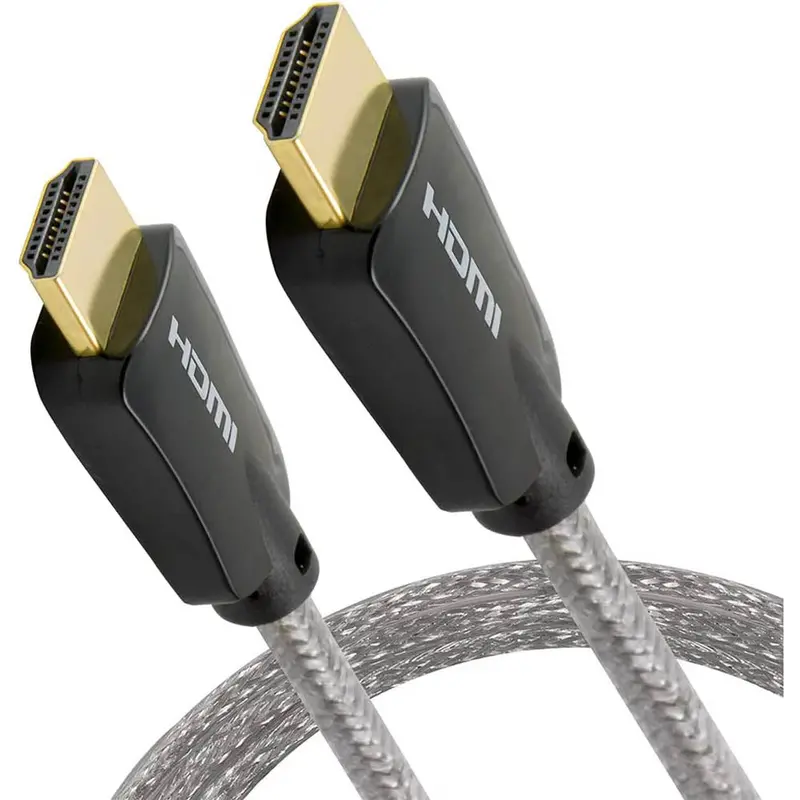 10-Foot 4K Hdmi Cable – High-Speed Silver-Plated Connector 1