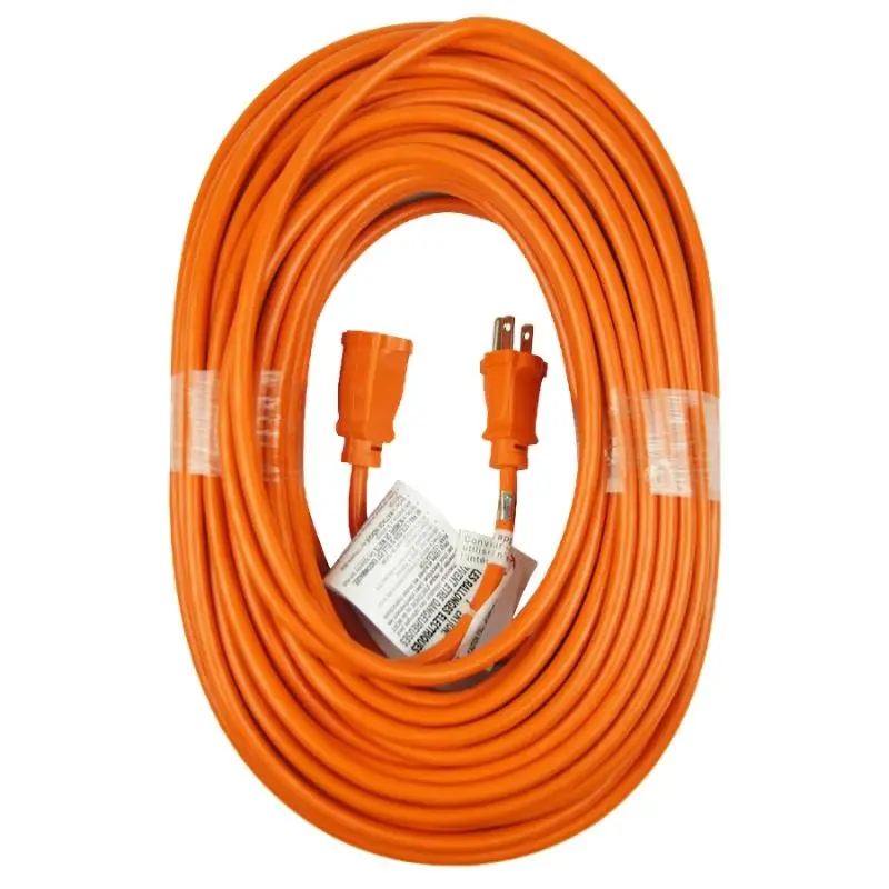 100-Foot Orange Sjtw Extension Cord – 3/16 Awg, 10A Rated, All-Weather 1