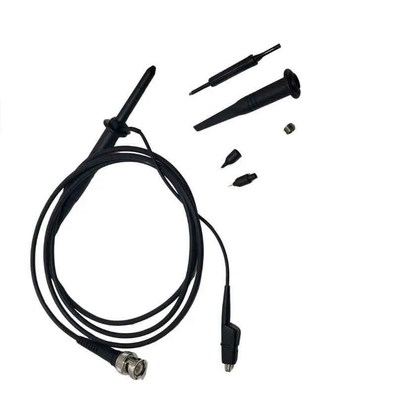 100 Mhz Oscilloscope Probe – Switchable 1×/10×, Includes Compensation Accessories (10–35 Pf) 1