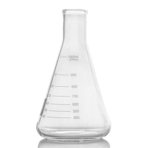 1000 Ml Graduated Erlenmeyer Flask – Transparent Borosilicate Glass 1