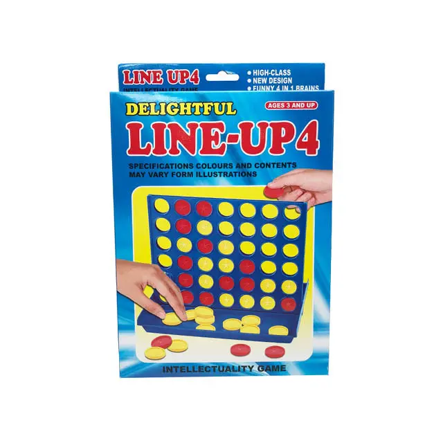 10052 Line-Up Four: Strategy Board Game For 2–4 Players 1