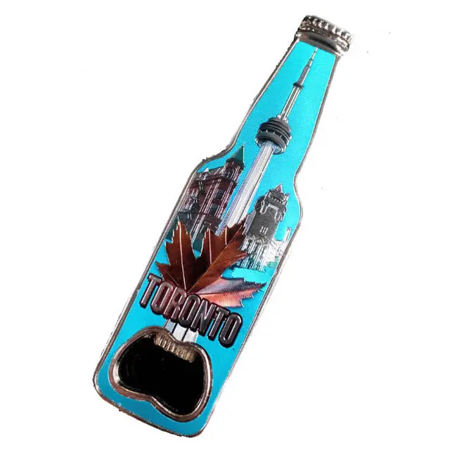 1017 – Toronto-Themed Magnetic Bottle Opener Souvenir 1