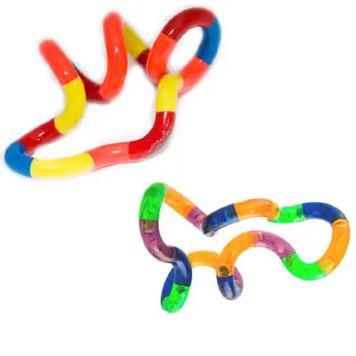 104M – Tangle Jr. Fidget Toy Set: Neon & Sparkle Assortment For Sensory Play 1