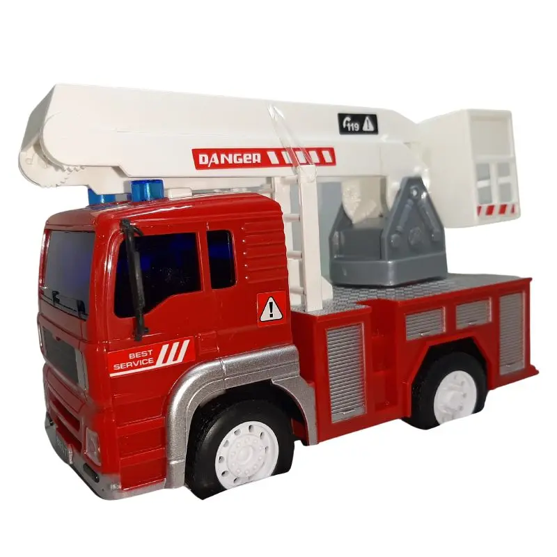 10692 Light & Sound Fire Truck Toy – 7-Inch Interactive Emergency Vehicle 1