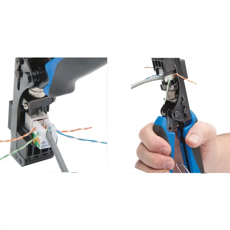 110 Punchdown Crimper – Keystone Jack Termination Tool For Cat5E/Cat6 Ethernet Cables 1
