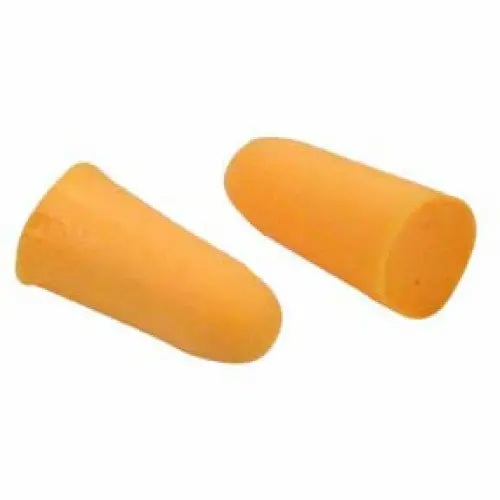 1100 Disposable Foam Ear Plugs – Orange, Soft Comfort Fit, 2-Count Per Pack 1
