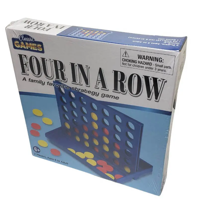 11117 – Classic Four-In-A-Row Strategy Game Board Set 1