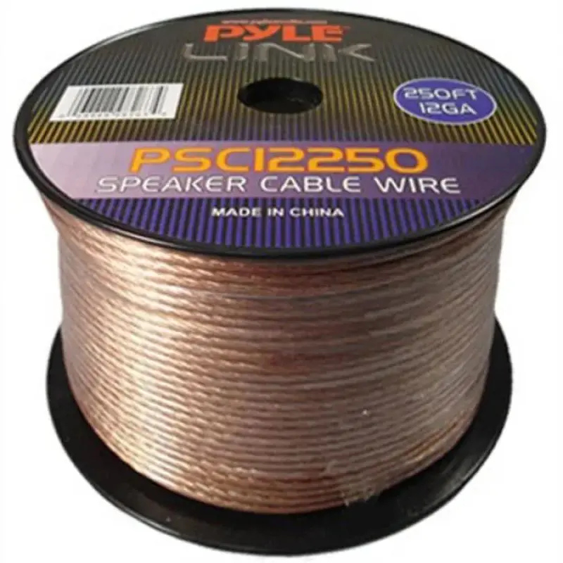 12 Awg Speaker Wire – Standard Stranded, 250-Foot Spool 1