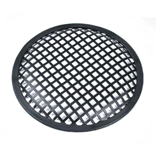 12-Inch Black Metal Speaker Grill With Rigid Frame 1