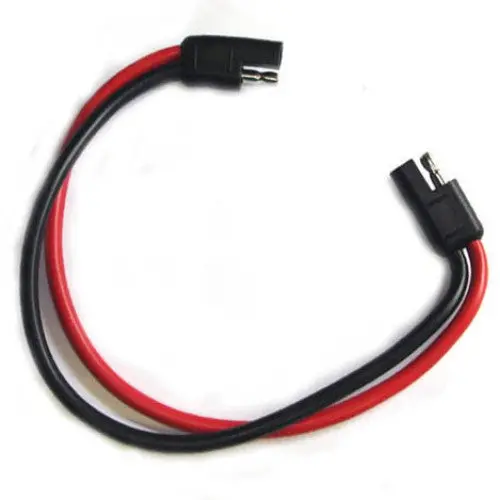 12-Inch Trailer Cable With 2-Pin Male-To-Male Configuration | 10 Awg Gauge 1