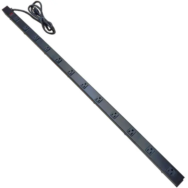 12-Outlet Power Strip – 6-Foot Cord, Wide-Spacing Layout, 4-Foot Strip Length 1