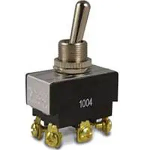 12Mm Panel-Mount Toggle Switch – Spdt, 20A, 125Vac, Momentary On-(Off)-On 1
