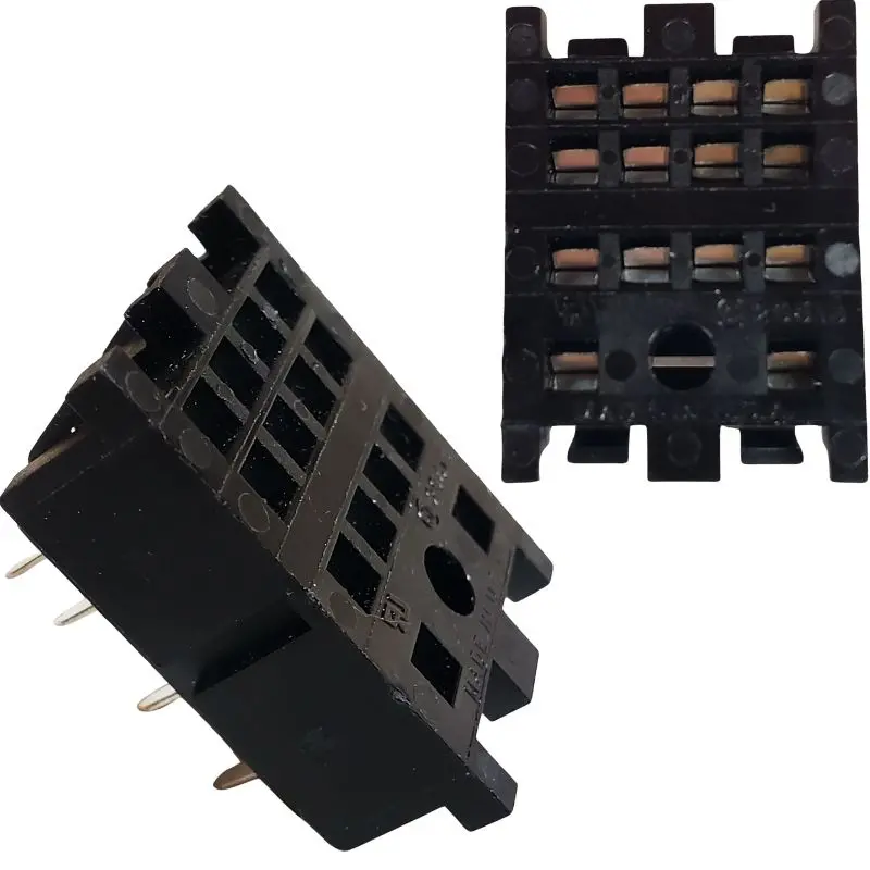 1310-2Pc – 14-Pin Pcb-Mount Relay Socket, Dual-Pack 1
