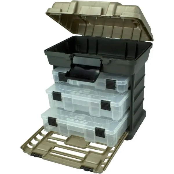 1363 – Graphite Gray Empty Tool Case With Removable Trays, 13.5×13×10 Inches 1