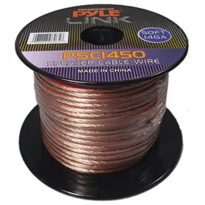 14 Awg Speaker Wire – Standard Stranded, 50-Foot Spool 1