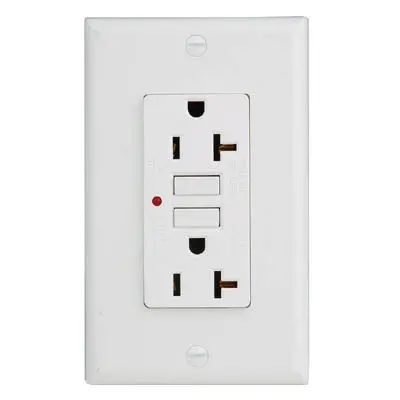 140121 – Decora-Style 20A Gfci Receptacle | Includes Matching White Wallplate 1