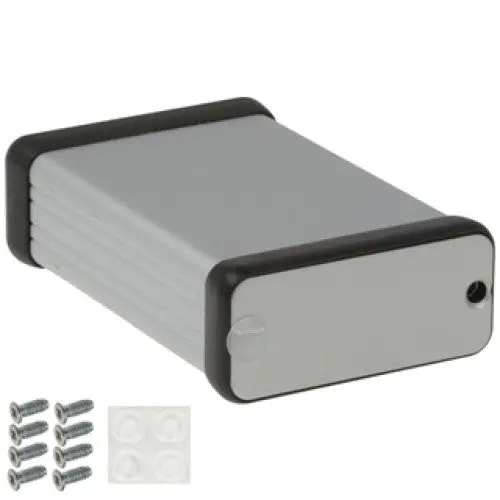 1455C801 Miniature Aluminum Project Box – 3.1" × 2" × 1" 1