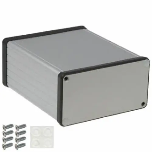 1455N1201 Heavy-Duty Aluminum Project Enclosure – 4.7" × 4" × 2" 1