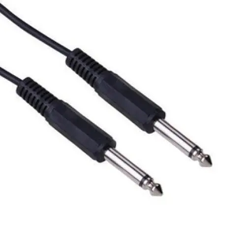 15-Foot Mono 6.3 Mm Audio Cable – Male-To-Male Connector 1