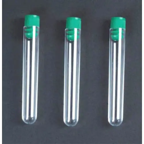 15 Mm × 100 Mm Polypropylene Test Tubes With Snap Caps – 6 Per Pack 1