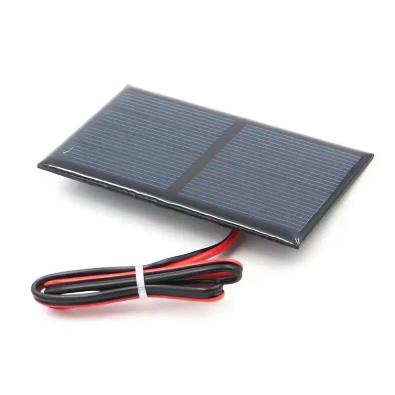1511-Pa20 Solar Panel – 2V 300Ma Photovoltaic Cell With Pre-Attached Wires (1.9 X 3.1 Inches) 1