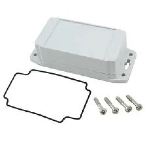 1555C2F22Gy Ip67 Waterproof Plastic Project Enclosure – 5.9" × 2.6" × 1.7", Gray 1