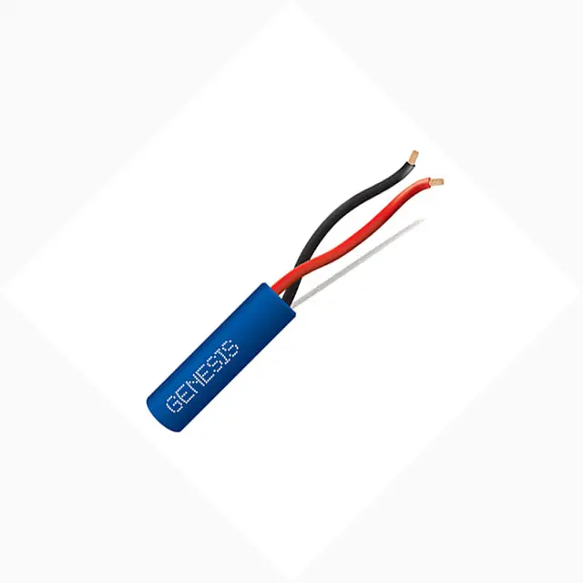 16 Awg Speaker Cable – Two-Core Ofc, Blue, 500Ft Spool 1