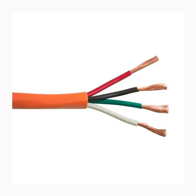 16 Awg Speaker Wire – 4-Conductor, Orange Jacket, 500 Feet 1
