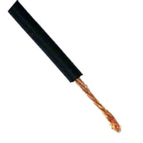 18 Awg High-Voltage Test Lead – 50 Feet Black, 10 Kv Rated, 20A Silicon Insulated 1