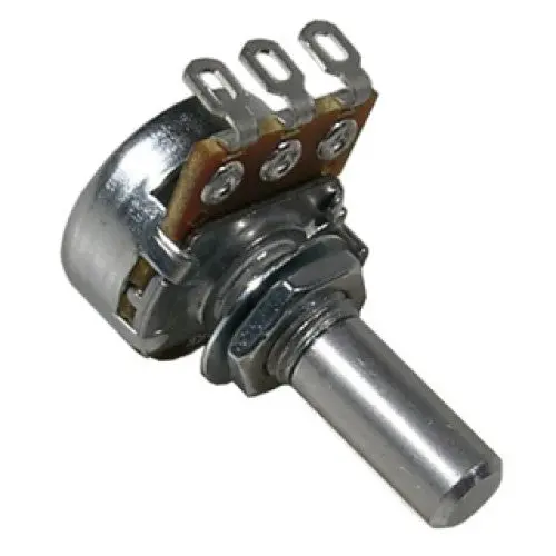 1K Linear Potentiometer – 1/4-Inch Round Shaft, 25Mm Body, 0.5W 1