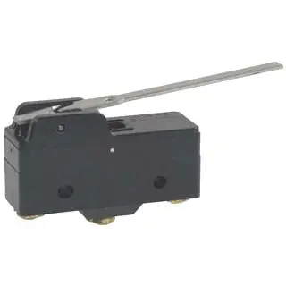 1P2T Micro Switch With Lever Actuator – 15A 250Vac, Screw Terminal Mount 1