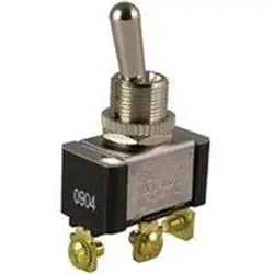 1P2T Toggle Switch – 20A On-Off-On, 125Vac, Through-Hole Mount, 12Mm Panel Cutout 1