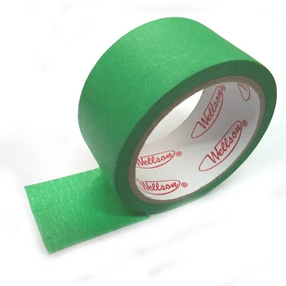 2-Inch Green Painter’S Masking Tape – 20-Meter Low-Tack Surface Protection 1