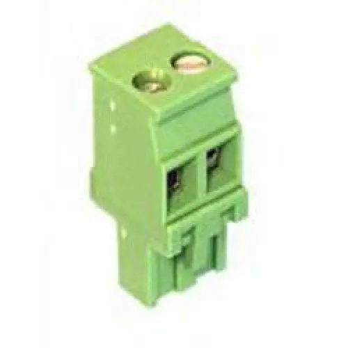 2-Pole Female Plug-In Terminal Block, 5.08Mm Pitch, Non-Ra Mount, 22–12 Awg, 15A/3V, 12Mm Width 1
