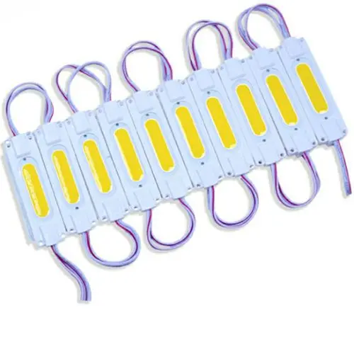 20-Pack Waterproof 12V White 6500K Cob Led Module – Ip65 Rated, 3-Chip, 2W 1