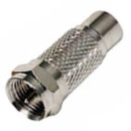 200-045: Rca Female-To-Female Adapter — Threaded F-Type Coupler For Rf Applications 1