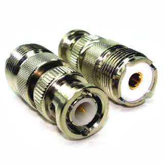 200-132 Bnc Male To Uhf Female Coaxial Adapter – Rf Signal Conversion Connector 1