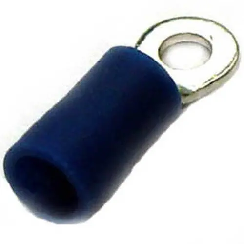21-103 - Blue Ring Terminal For #6 Stud (16–14 Awg, 10-Pack) 1