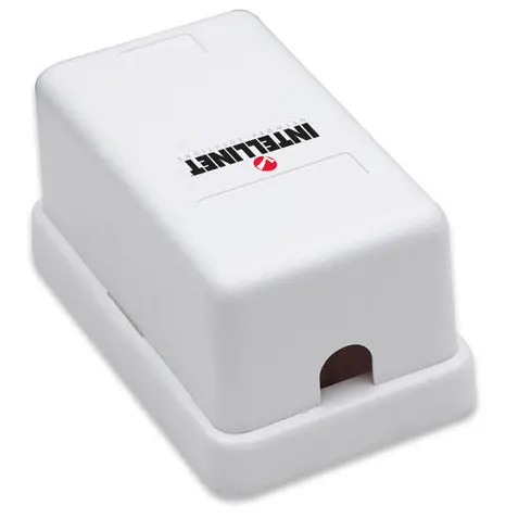 210928 – Single-Port White Surface-Mount Junction Box 1